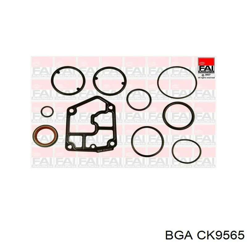 Нижний комплект прокладок двигателя BGA CK9565 цена, от 21.51 USD