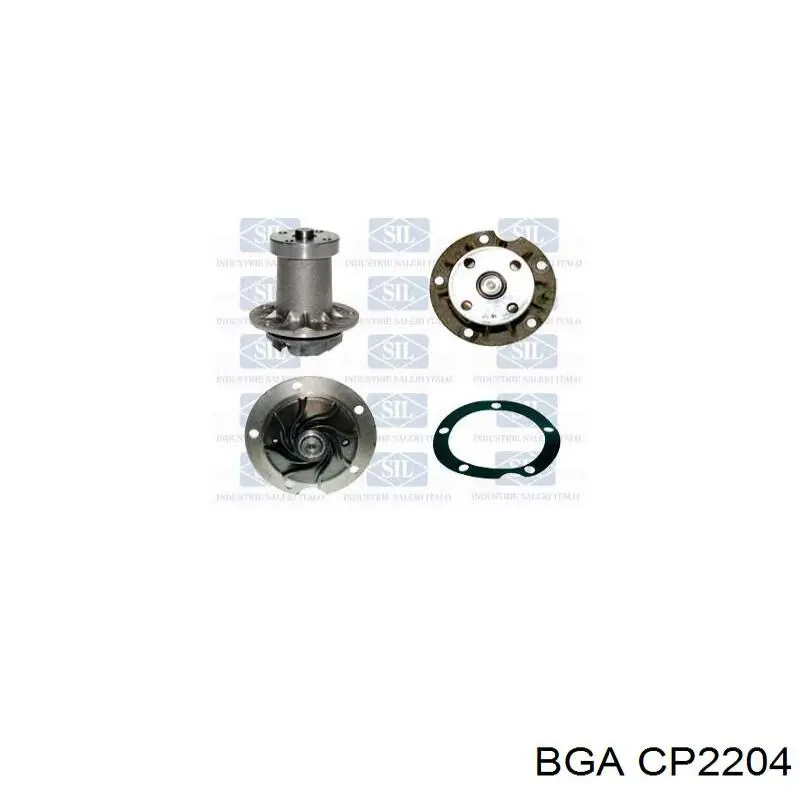 CP2204 BGA Насос водяной