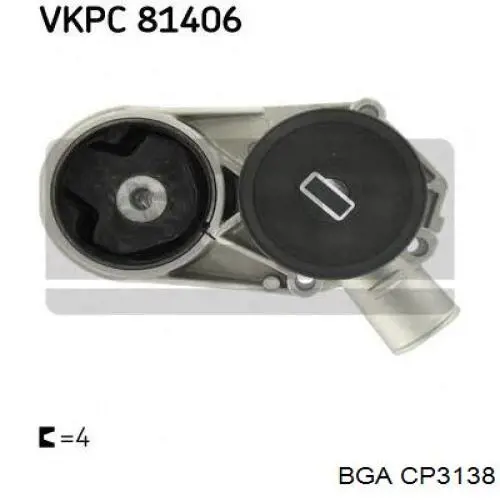 Водяной насос BGA CP3138