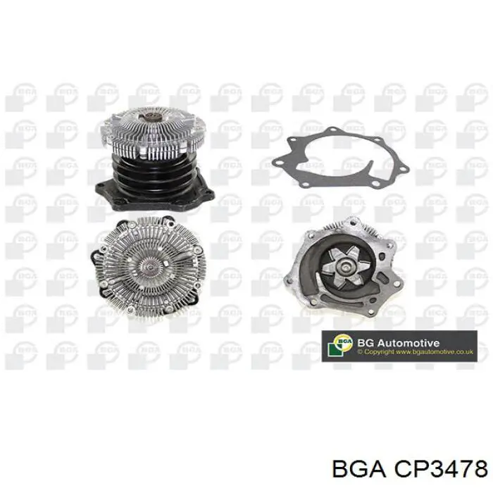 Помпа охлаждения BGA CP3478 цена, от 73.69 USD
