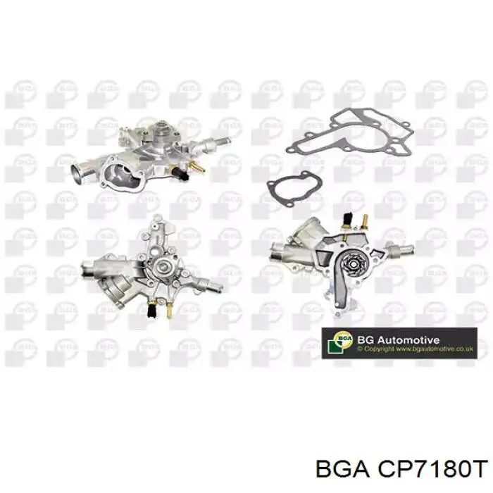 CP7180T BGA помпа