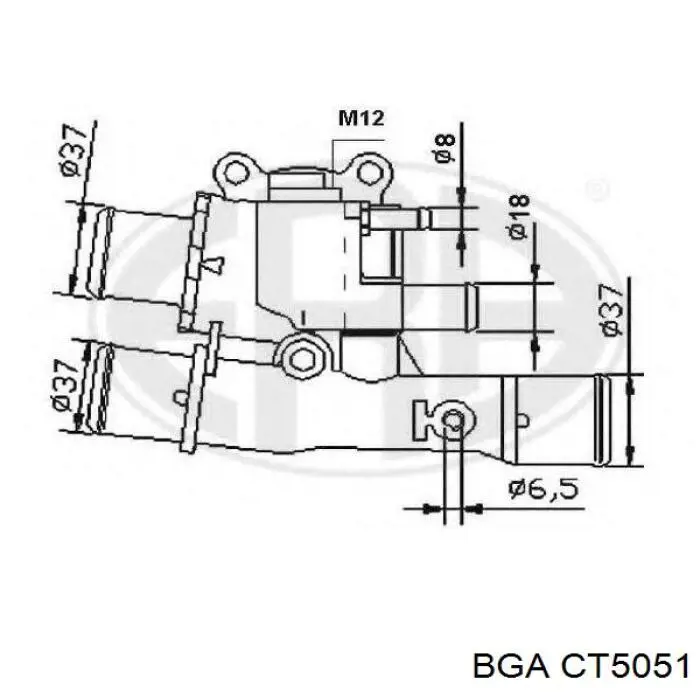 Термостат CT5051 BGA