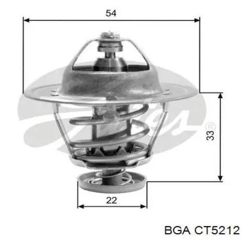 Купить CT5212 BGA Автомобильный термостат