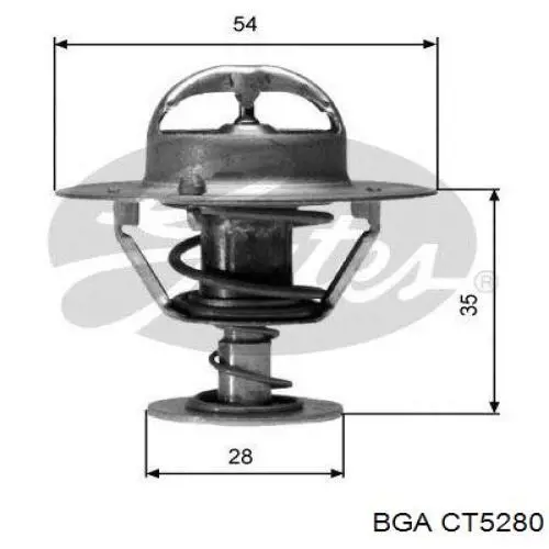 Термостат в корпусе BGA CT5280 цена, от 5.06 USD