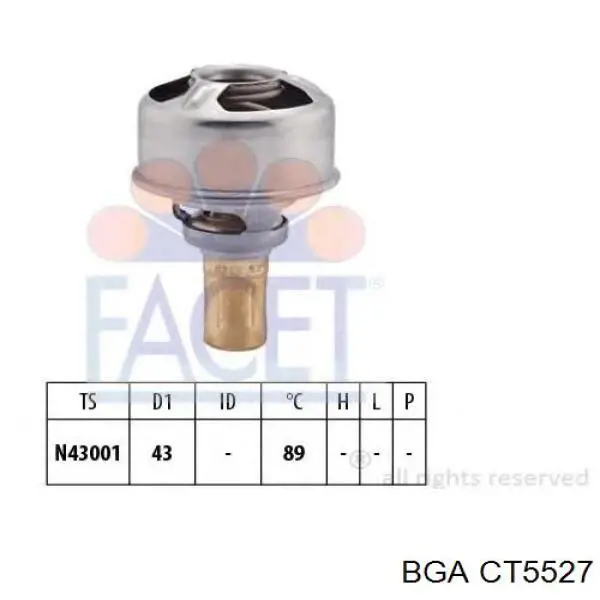 Термостат в корпусе BGA CT5527 цена, от 4.92 USD