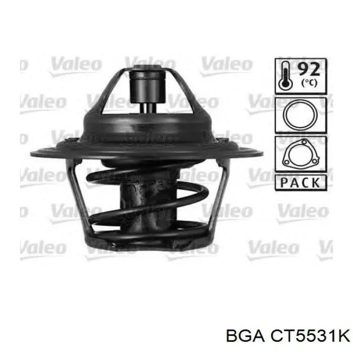Термостат в сборе BGA CT5531K