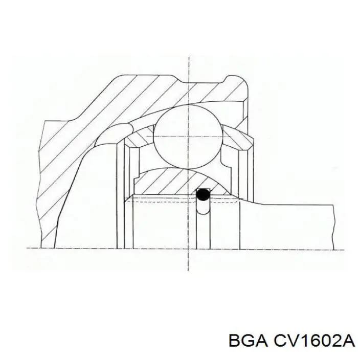 CV1602A BGA Наружная граната