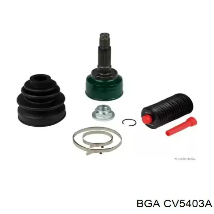 ШРУС наружный передний 0021200 GKN-Spidan