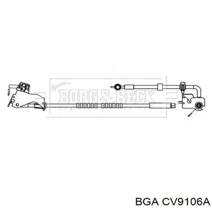 ШРУС наружный BGA CV9106A
