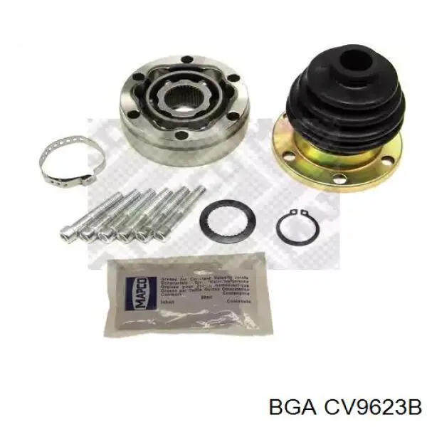 Шарнир угловых скоростей внутренний передний BGA CV9623B цена, от 20.08 USD
