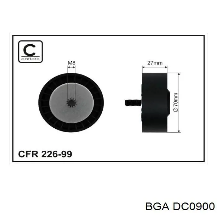 Паразитный ролик DC0900 BGA