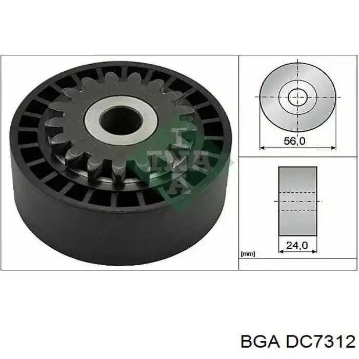 Натяжной ролик BGA DC7312 цена, от 15.07 USD