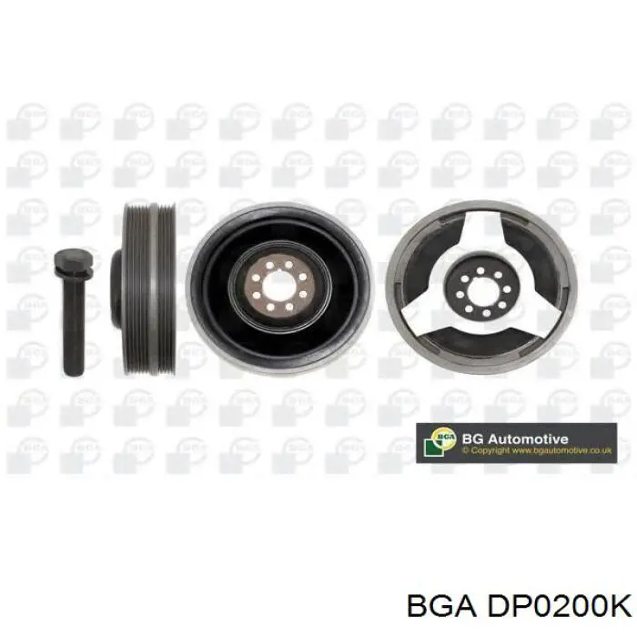 Купить DP0200K BGA Шкив-демпфер коленвала