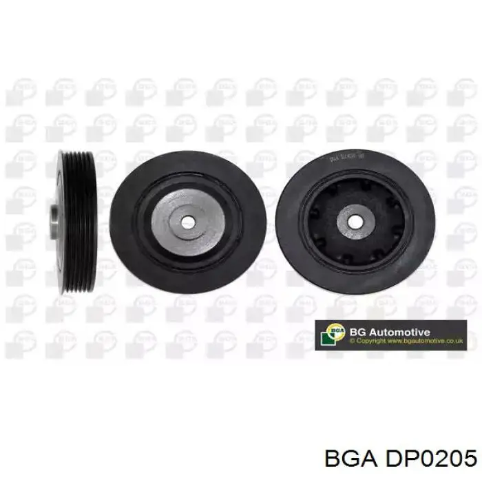 DP0205 BGA Шкив коленчатого вала