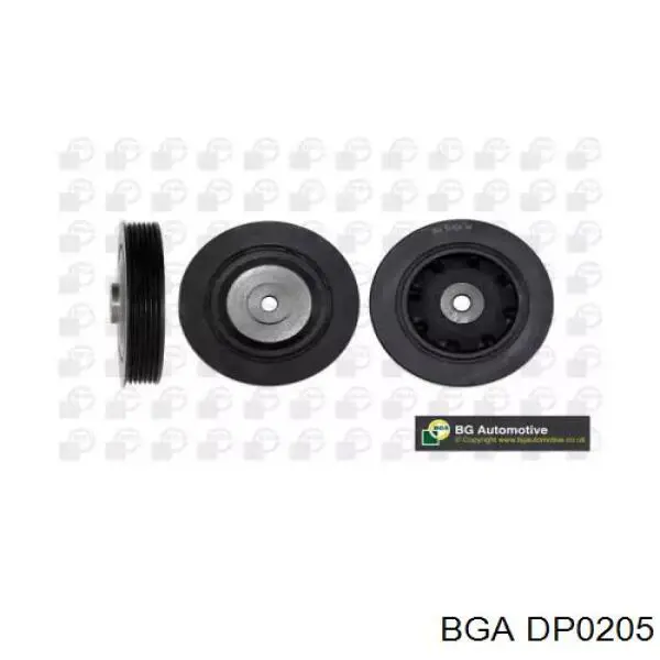 DP0205 BGA Шкив коленчатого вала