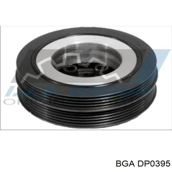 Шкив коленвала (демпфер) BGA DP0395 цена, от 52.73 USD