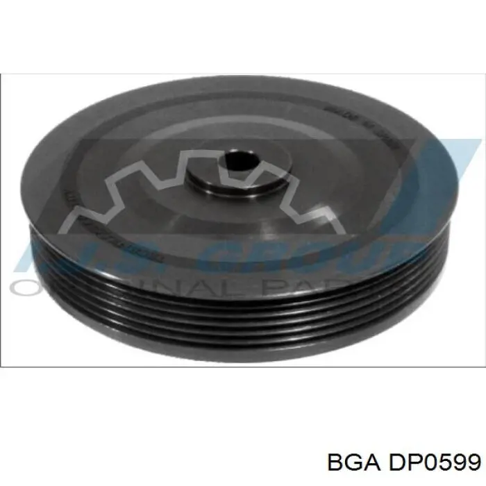 Шкив коленвала (демпфер) BGA DP0599 цена, от 28.91 USD