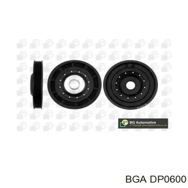 Демпфер коленвала BGA DP0600