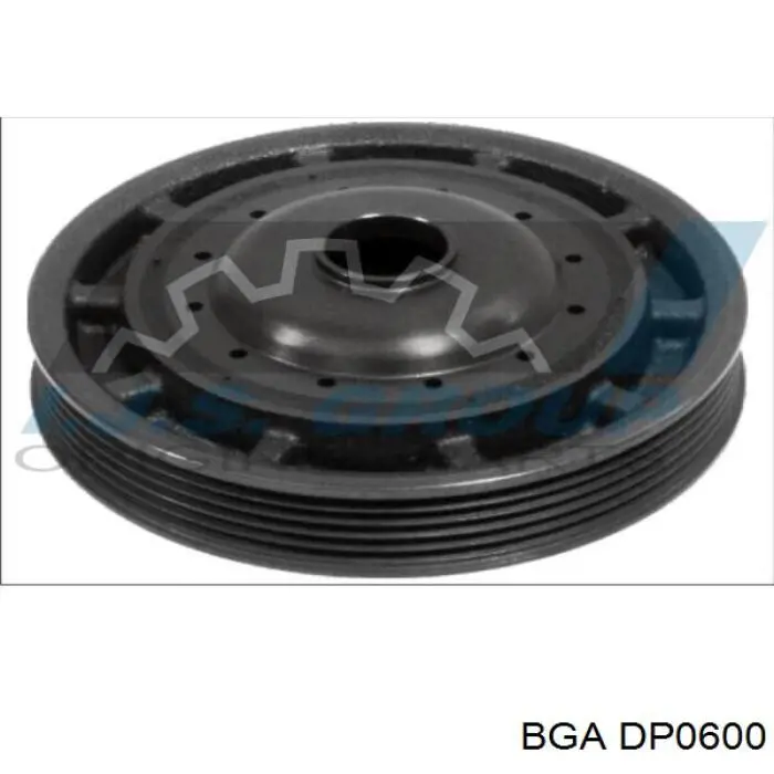 Шкив коленвала (демпфер) BGA DP0600 цена, от 51.30 USD