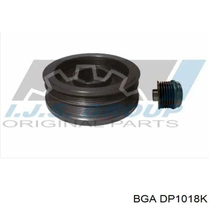 Шкив коленвала (демпфер) BGA DP1018K цена, от 227.93 USD