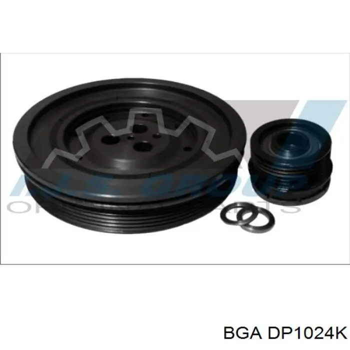Демпфер коленвала BGA DP1024K