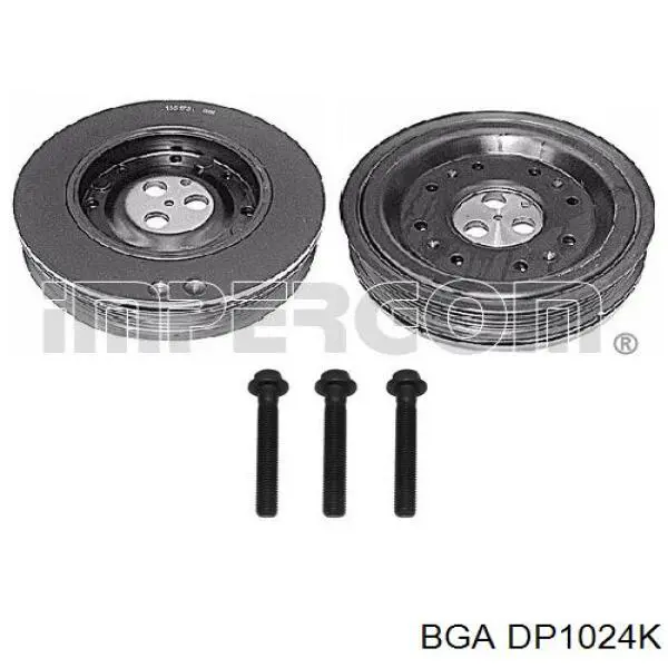 Шкив коленвала (демпфер) BGA DP1024K цена, от 61.91 USD