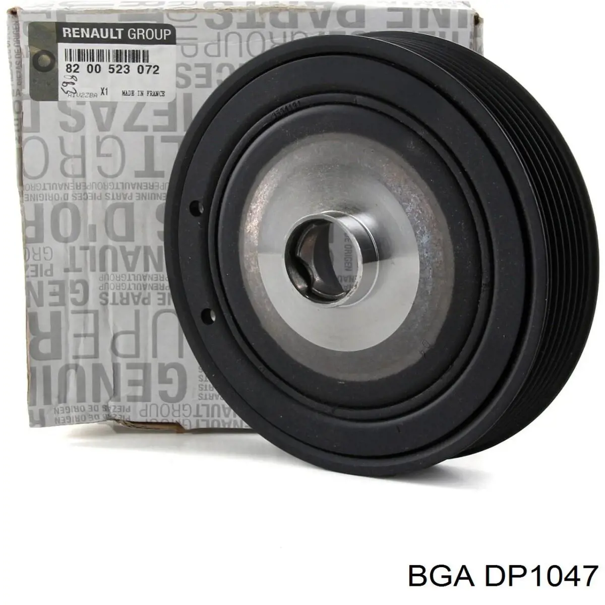 Шкив коленвала (демпфер) BGA DP1047 цена, от 57.25 USD