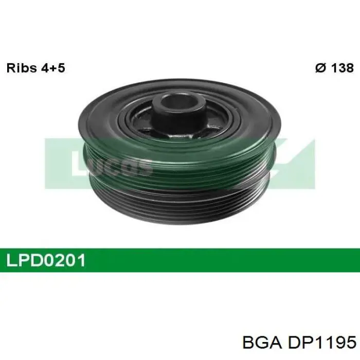 Купить DP1195 BGA Шкив-демпфер коленвала