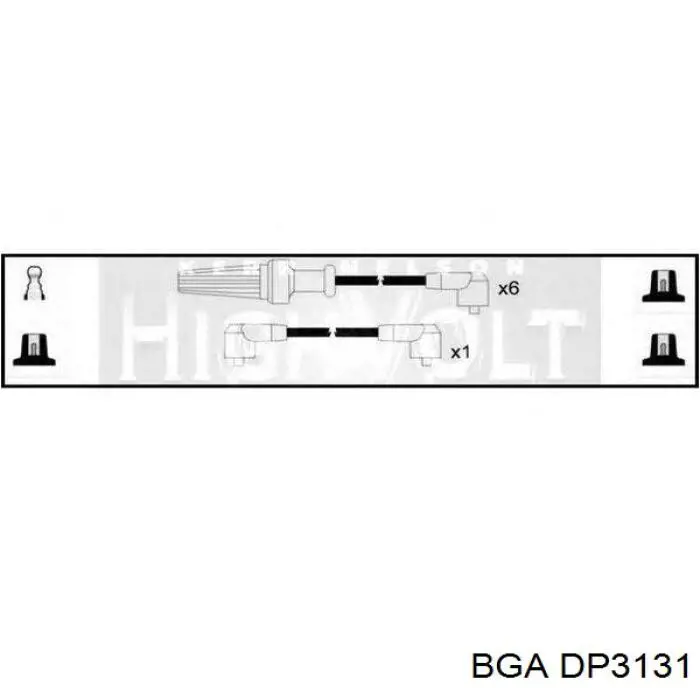 Купить DP3131 BGA Шкив-демпфер коленвала