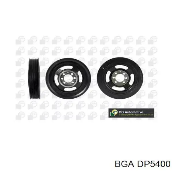 Шкив коленвала (демпфер) Blue Print ADM56116 цена, от 79.32 USD