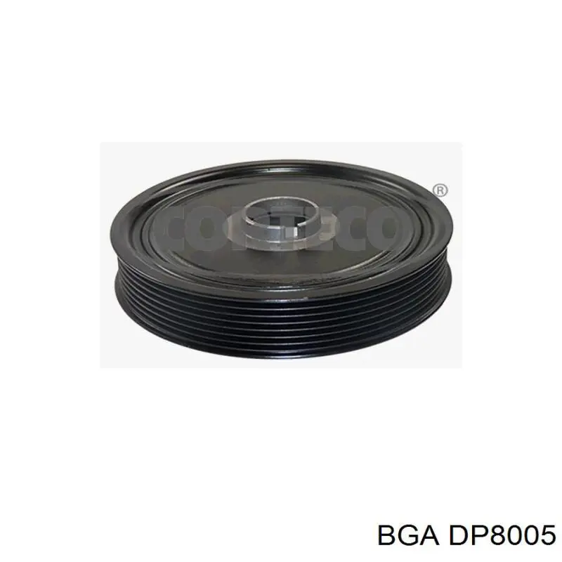 Шкив коленвала (демпфер) BGA DP8005 цена, от 48.00 USD