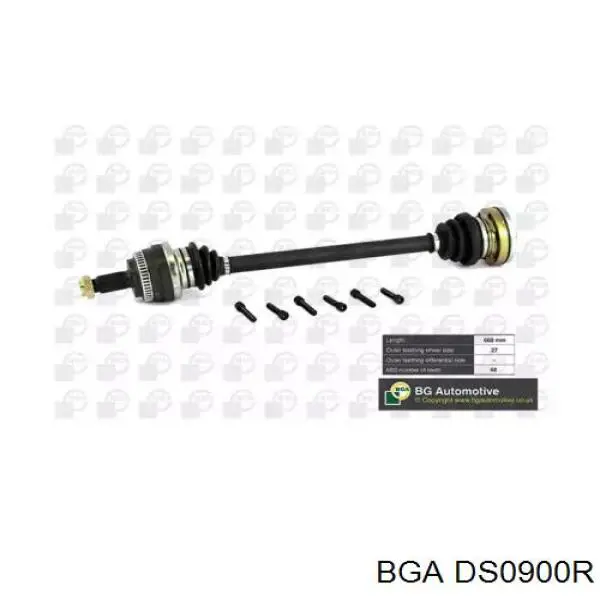 Полуось задняя правая BGA DS0900R цена, от 100.90 USD