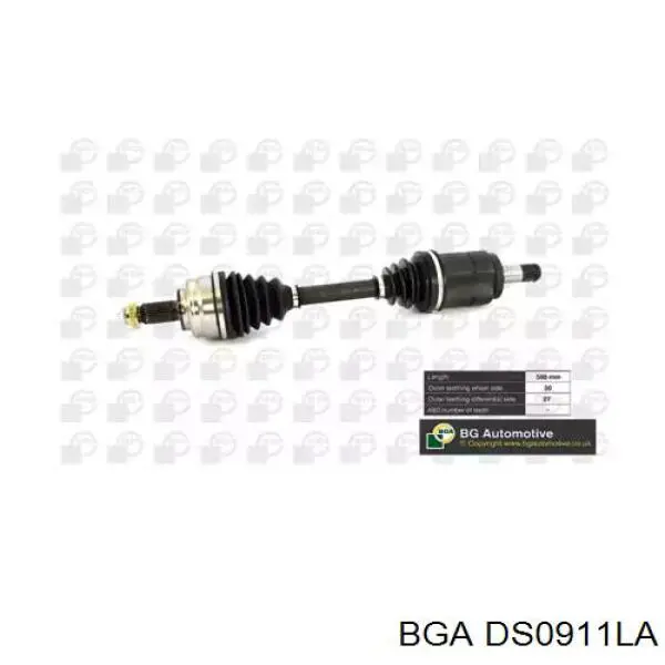 Привод передний левый BGA DS0911LA цена, от 91.57 USD