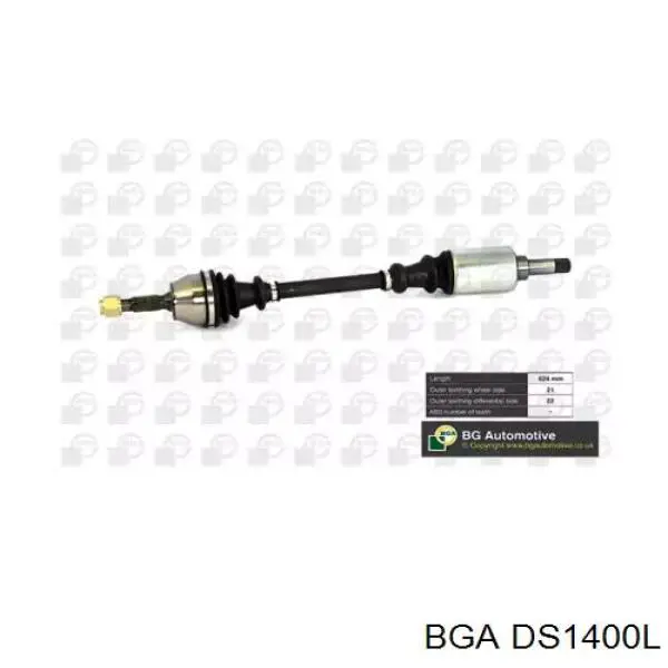 Полуось (привод) передняя левая DS1400L BGA