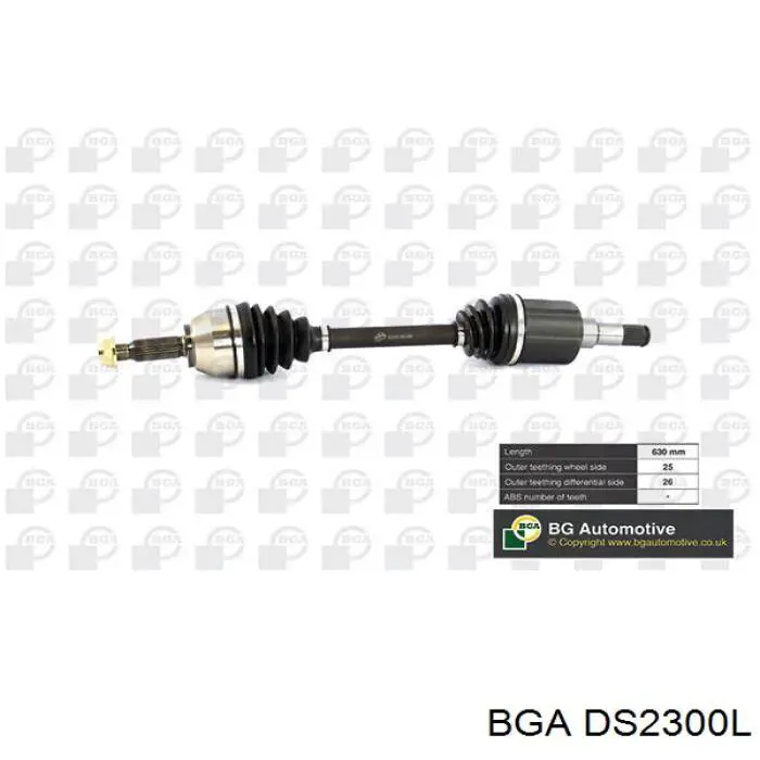 Купить 5083616 Ford Привод в сборе левый