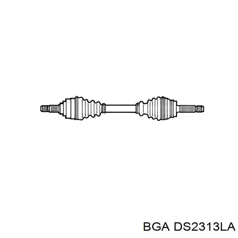 Левая полуось DS2313LA BGA
