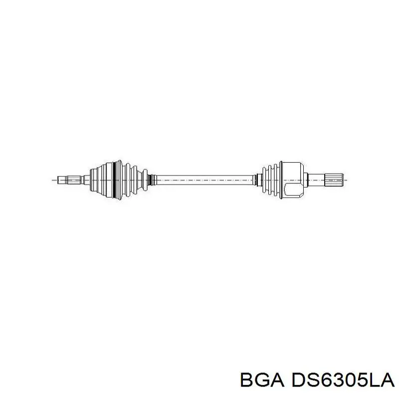 Купить DS6305LA BGA Привод в сборе левый