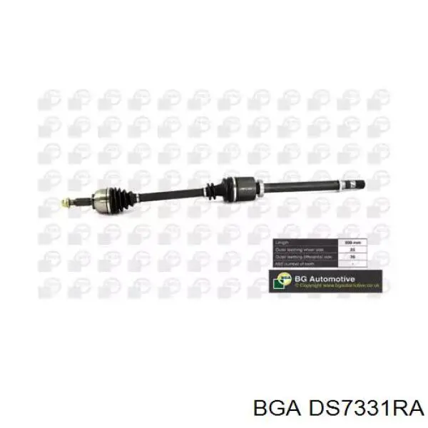 Привод передний правый BGA DS7331RA цена, от 110.22 USD