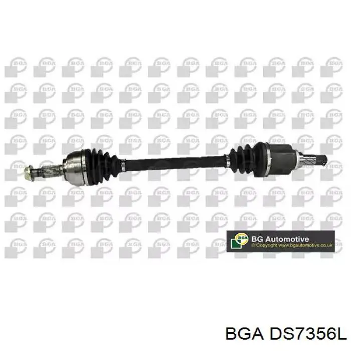 Полуось (привод) передняя левая BGA DS7356L