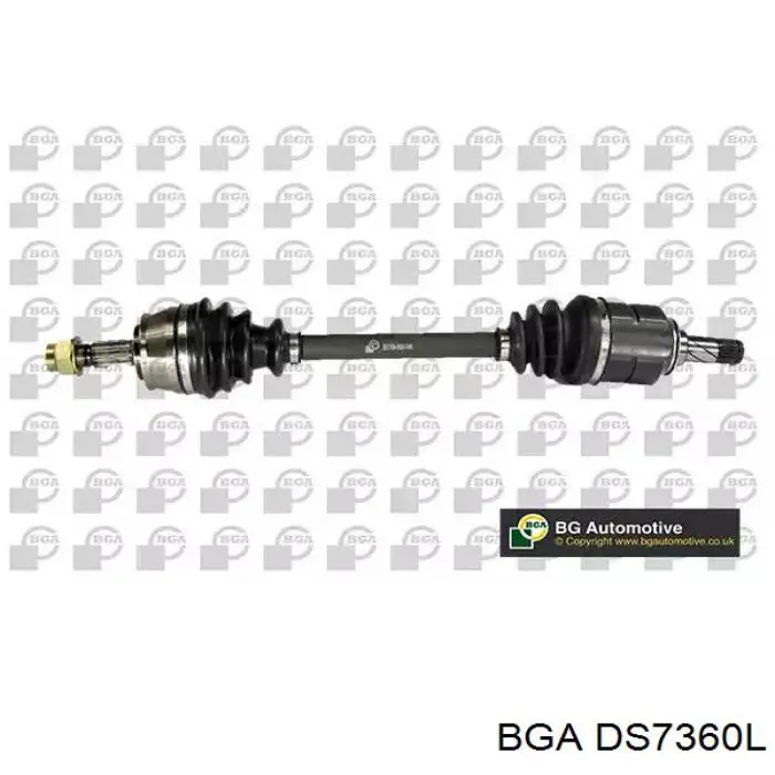 Привод передний левый BGA DS7360L цена, от 58.87 USD