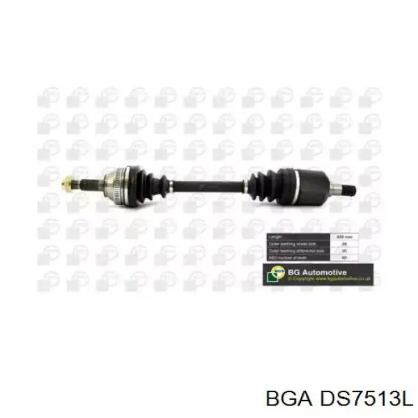 DS7513L BGA полуось (привод передняя левая)