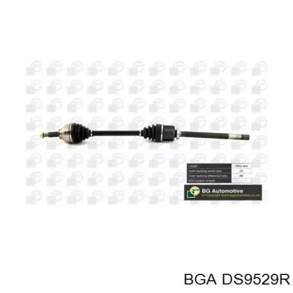 Привод передний правый BGA DS9529R цена, от 102.83 USD