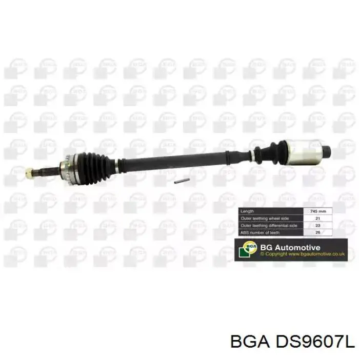 302004190275 Magneti Marelli Полуось передняя левая
