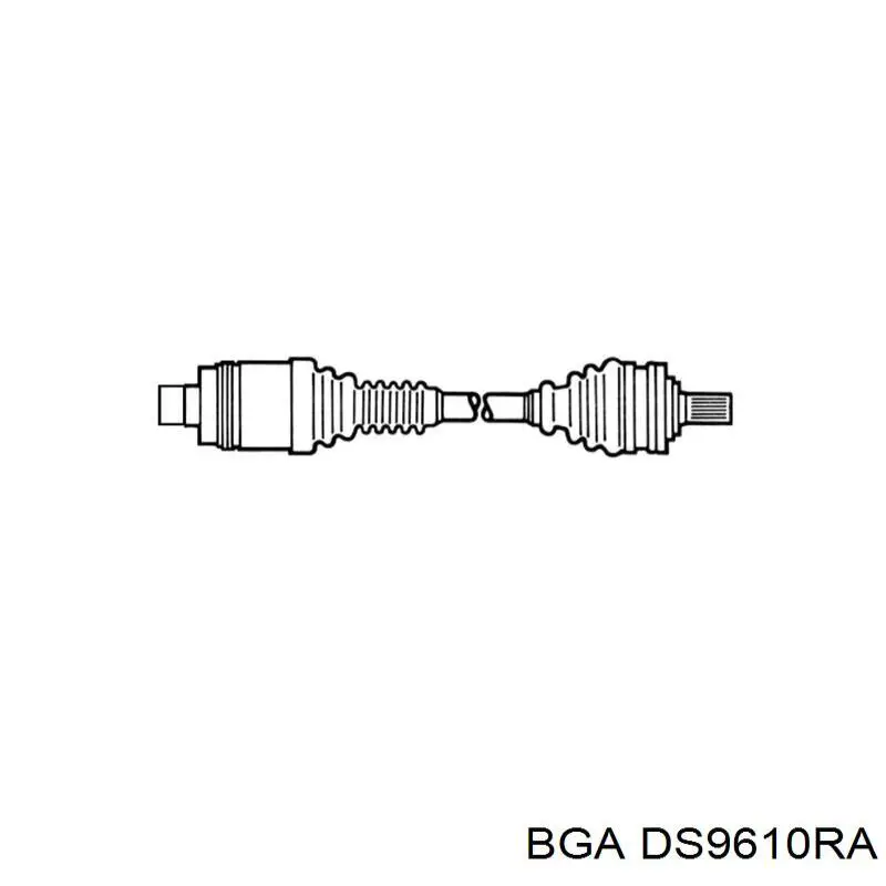 Купить DS9610RA BGA Вал приводной правый