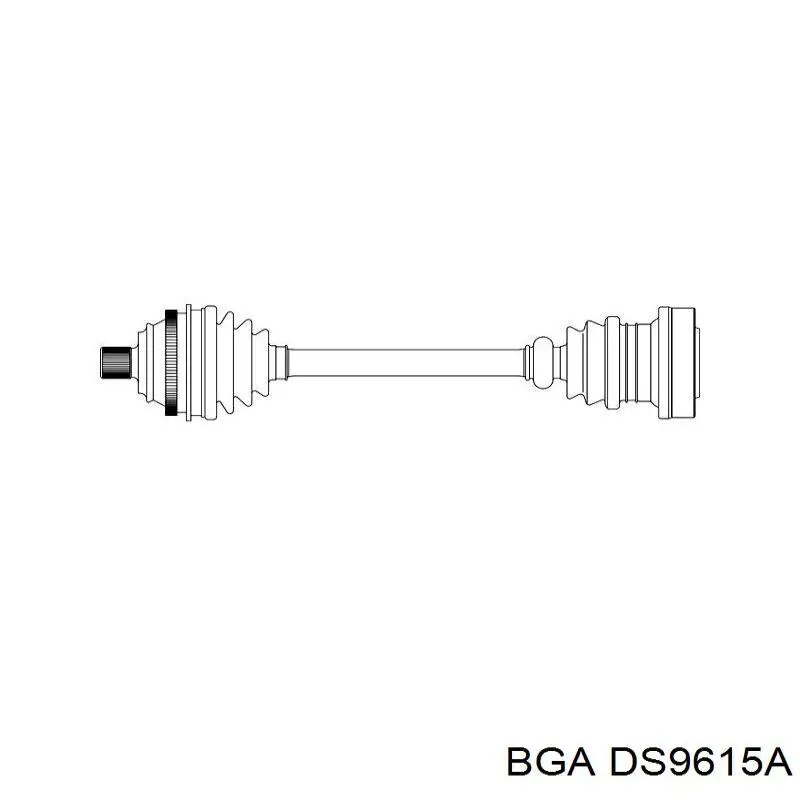Купить DS9615A BGA Вал приводной правый