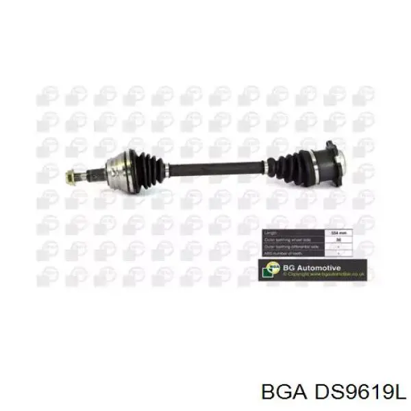 Купить DS9619L BGA Привод в сборе левый