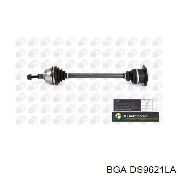 DS9621LA BGA полуось (привод передняя левая)