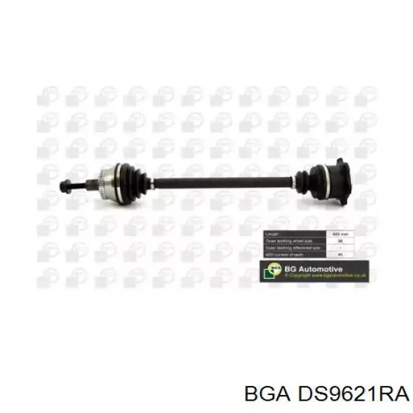 DS9621RA BGA semieixo (acionador dianteiro direito)