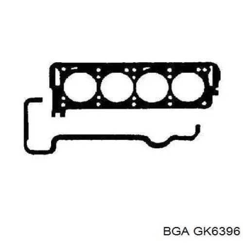 Прокладка ГБЦ GK6396 BGA