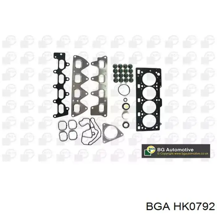 HK0792 BGA kit superior de vedantes de motor